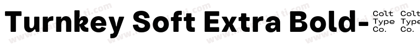 Turnkey Soft Extra Bold字体转换